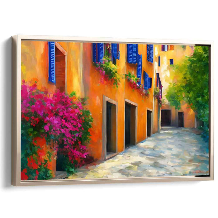 Color Dance Essence: Vibrant Canvas Art Print
