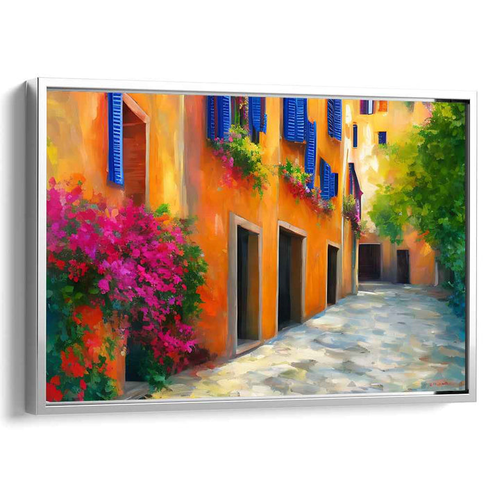 Color Dance Essence: Vibrant Canvas Art Print