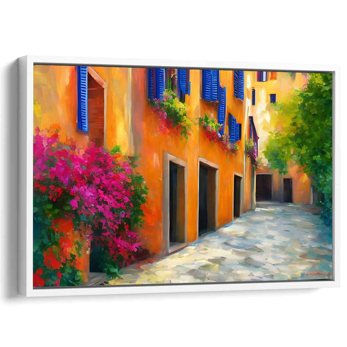Color Dance Essence: Vibrant Canvas Art Print