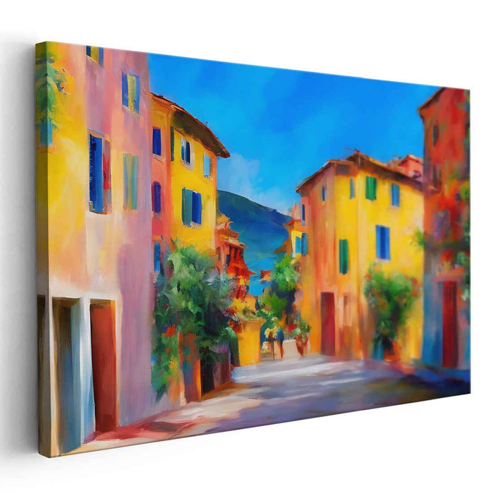 Abstract Portofino Streets #120