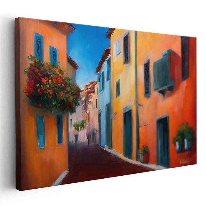 Abstract Portofino Streets #121