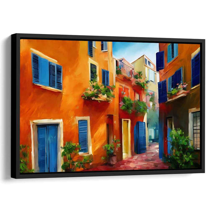 Cozy Serenity Splendor: Warm Tones and Tranquil Scenes Canvas Art