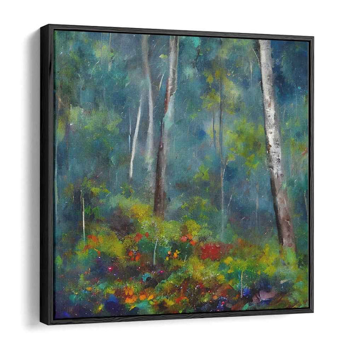 Whispers Of Windy Meadows: Impressionist Nature Canvas Art
