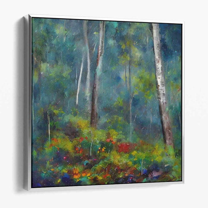 Whispers Of Windy Meadows: Impressionist Nature Canvas Art