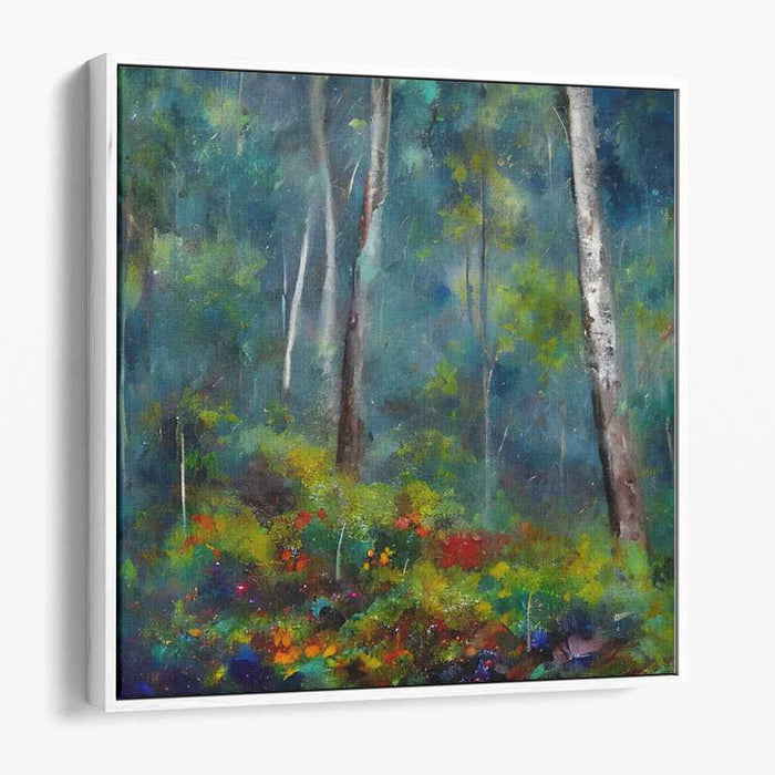 Whispers Of Windy Meadows: Impressionist Nature Canvas Art