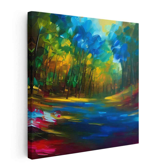 Abstract Rainforest #081