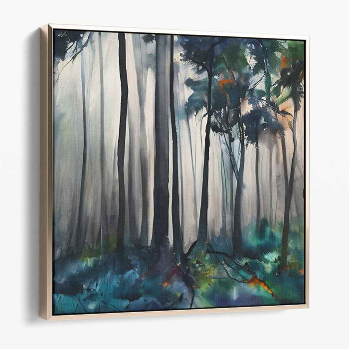 Aqua Spellbound: A Watercolor Enchantment