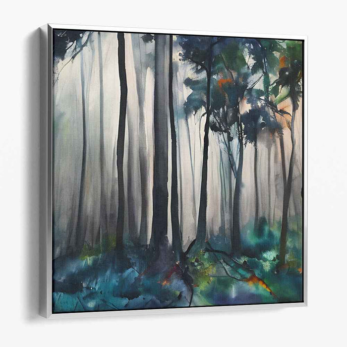 Aqua Spellbound: A Watercolor Enchantment