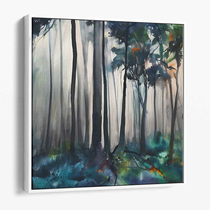 Aqua Spellbound: A Watercolor Enchantment