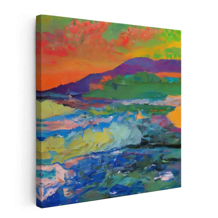 Abstract Rocky Beach #003