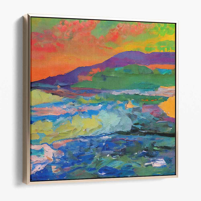 Abstract Rocky Beach #003