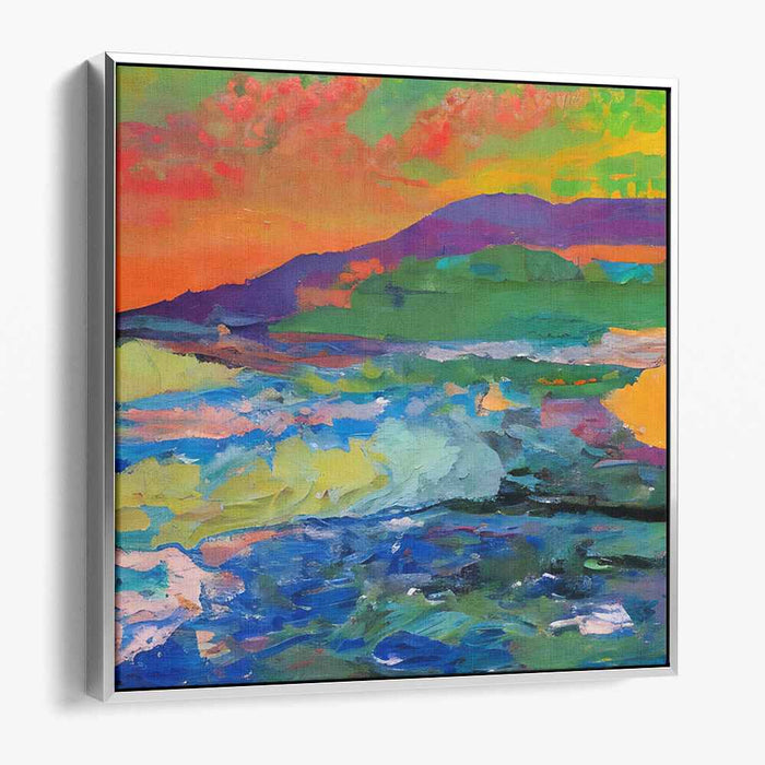 Abstract Rocky Beach #003