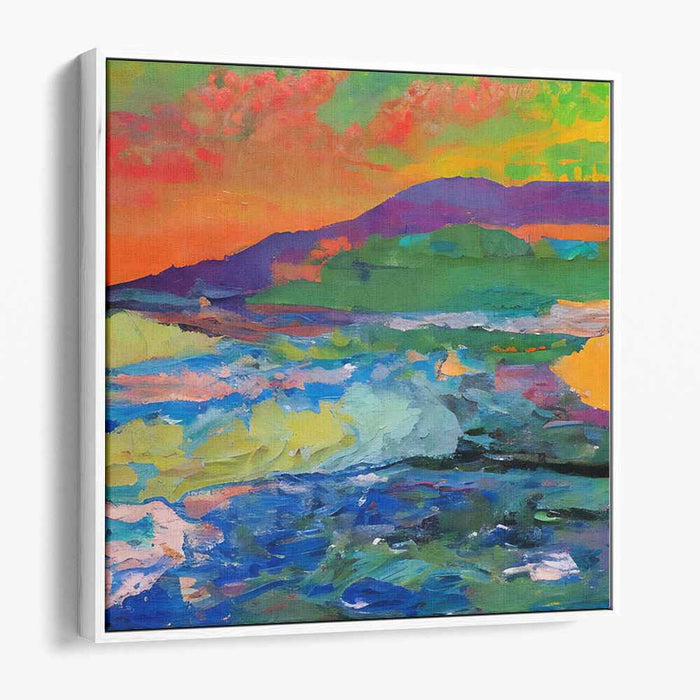 Abstract Rocky Beach #003