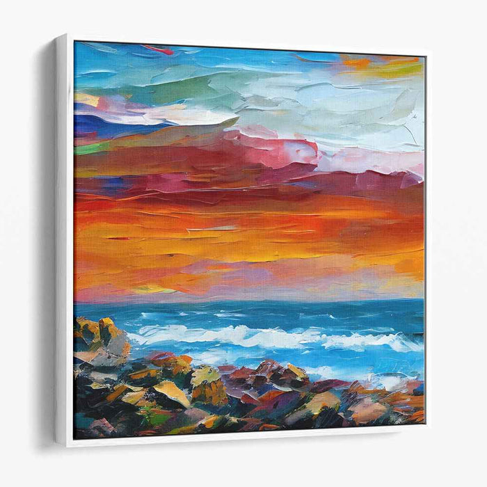 Abstract Rocky Beach #014