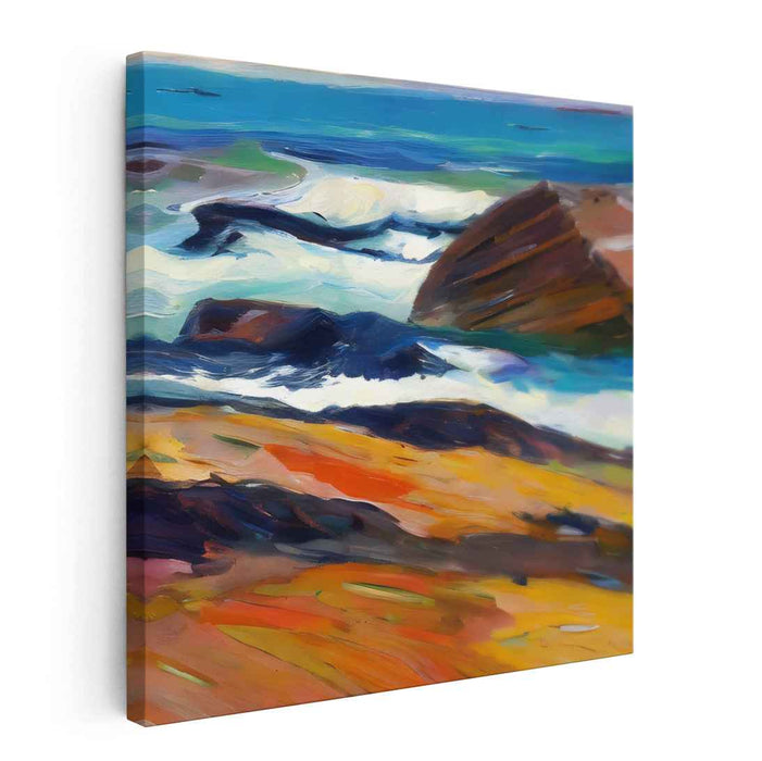 Abstract Rocky Beach #020