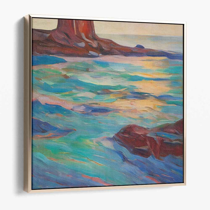 Abstract Rocky Beach #022