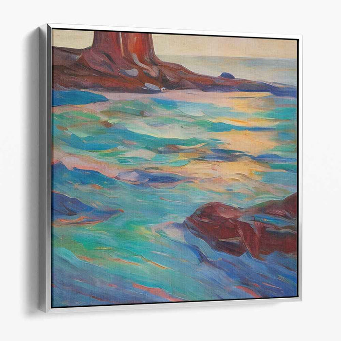 Abstract Rocky Beach #022