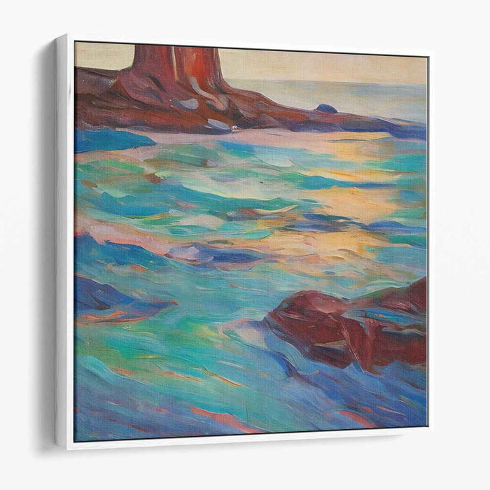 Abstract Rocky Beach #022