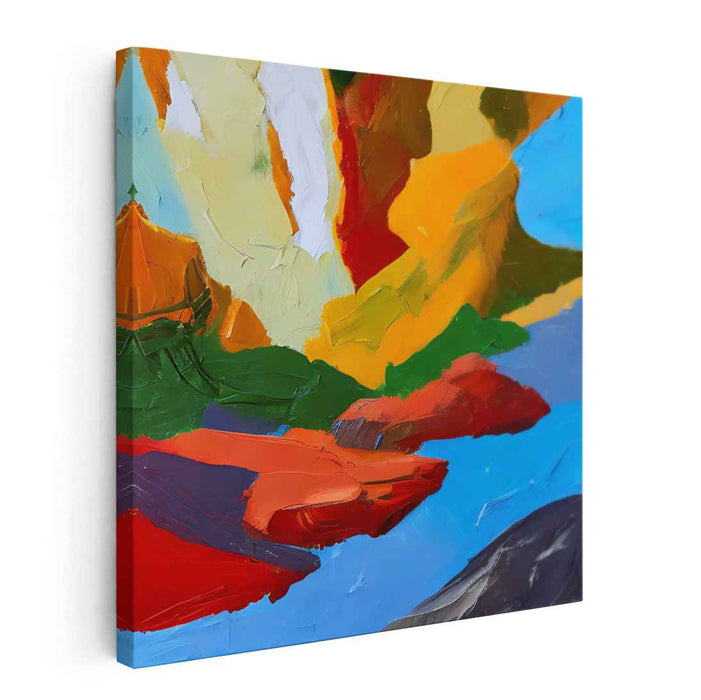 Abstract Rocky Beach #036