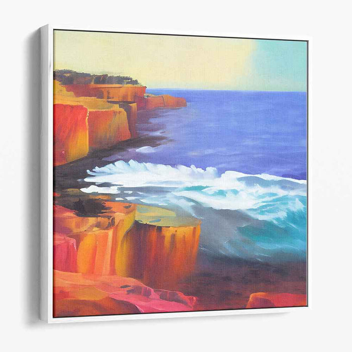 Abstract Rocky Beach #050