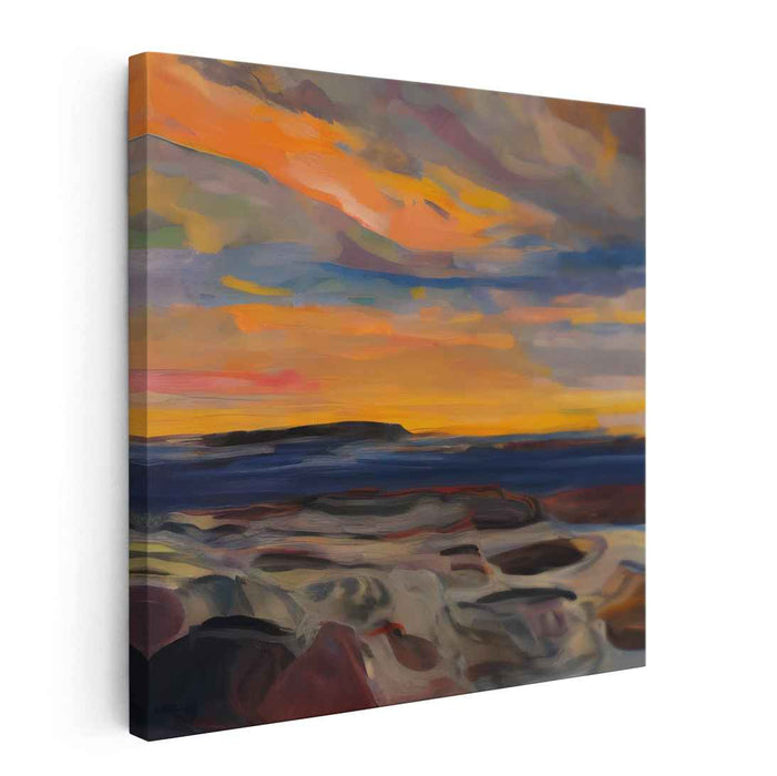 Abstract Rocky Beach #060