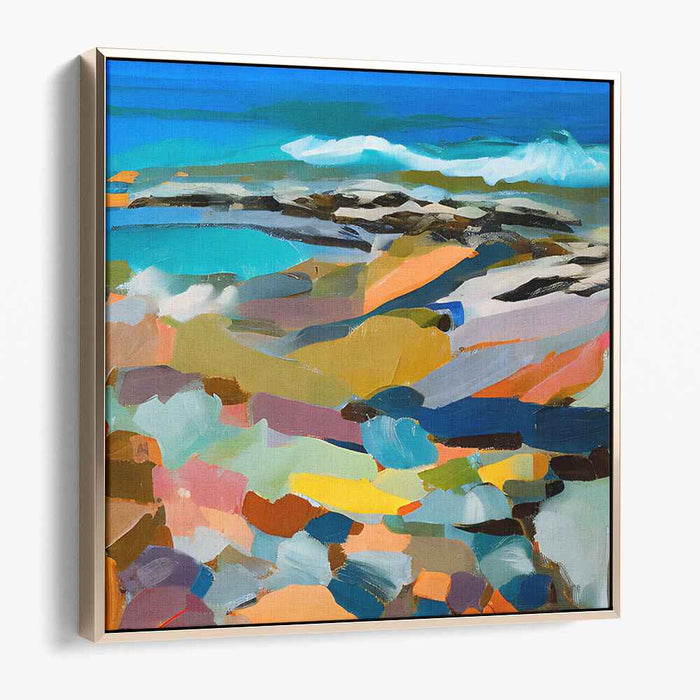 Abstract Rocky Beach #062