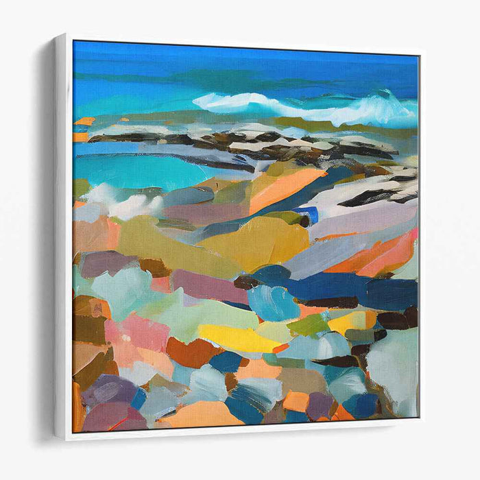 Abstract Rocky Beach #062