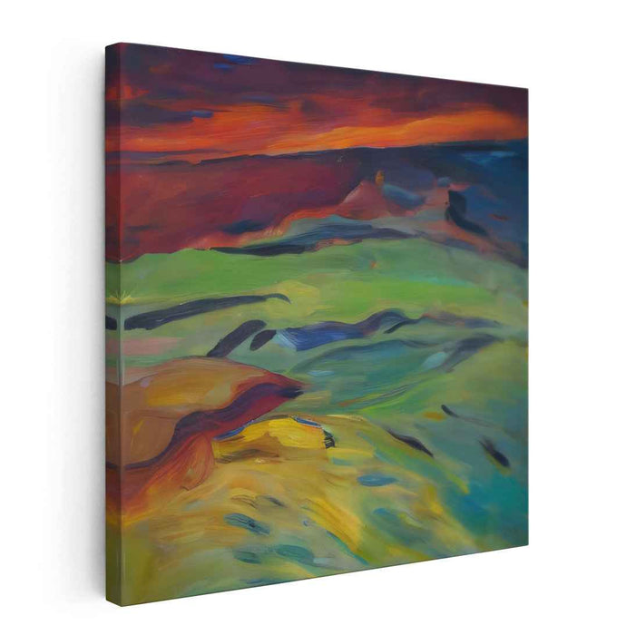 Abstract Rocky Beach #063