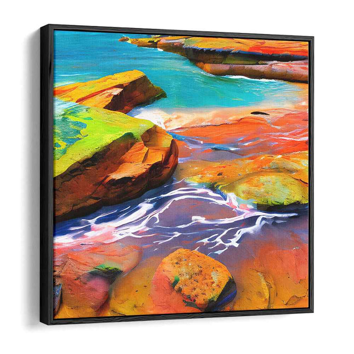 Abstract Rocky Beach #064