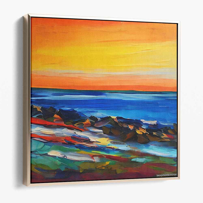 Abstract Rocky Beach #065