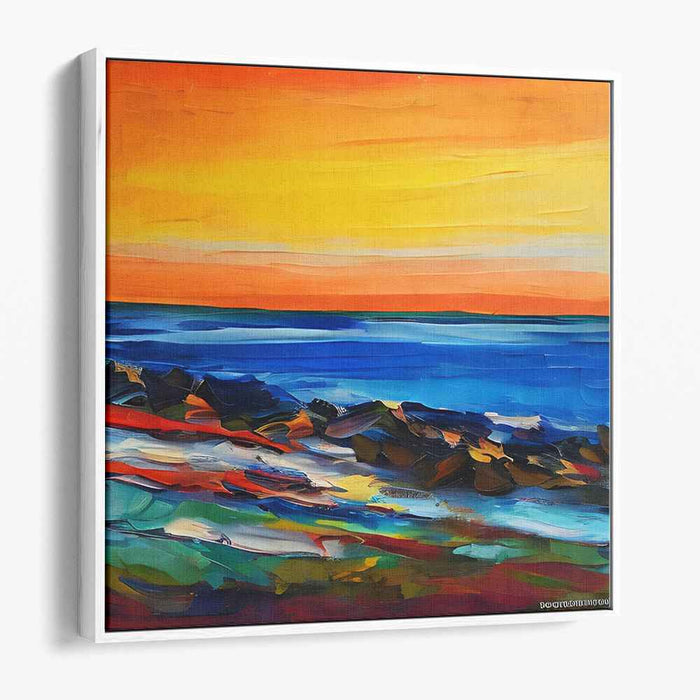 Abstract Rocky Beach #065