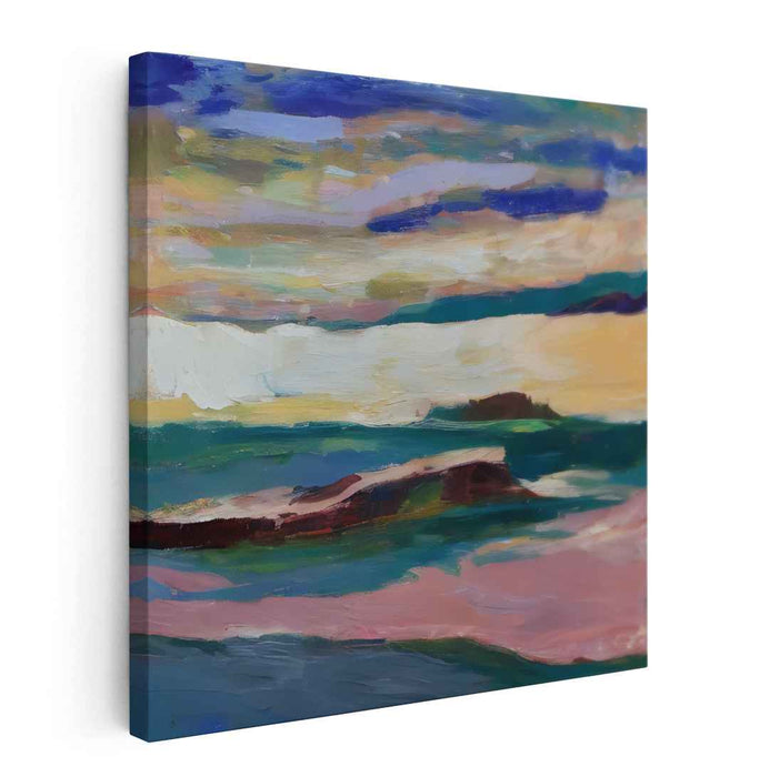 Abstract Rocky Beach #076