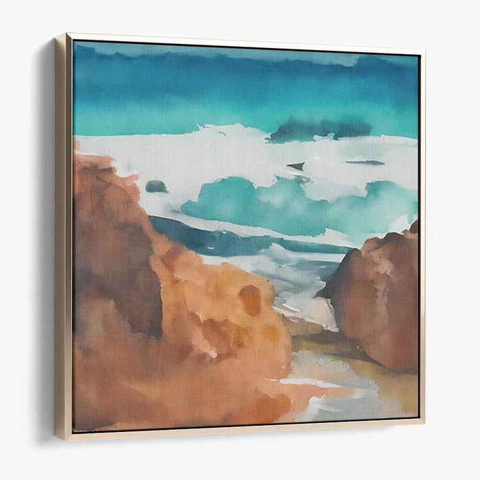 Abstract Rocky Beach #081