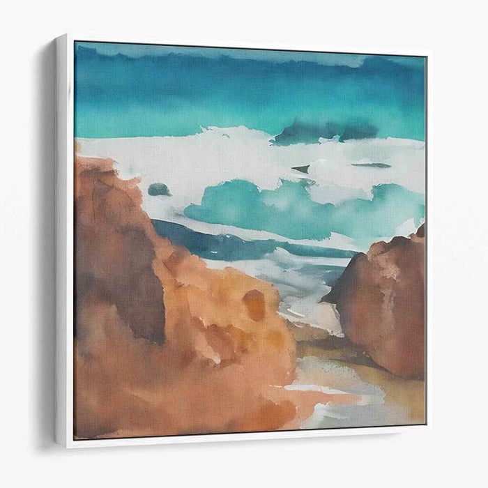 Abstract Rocky Beach #081