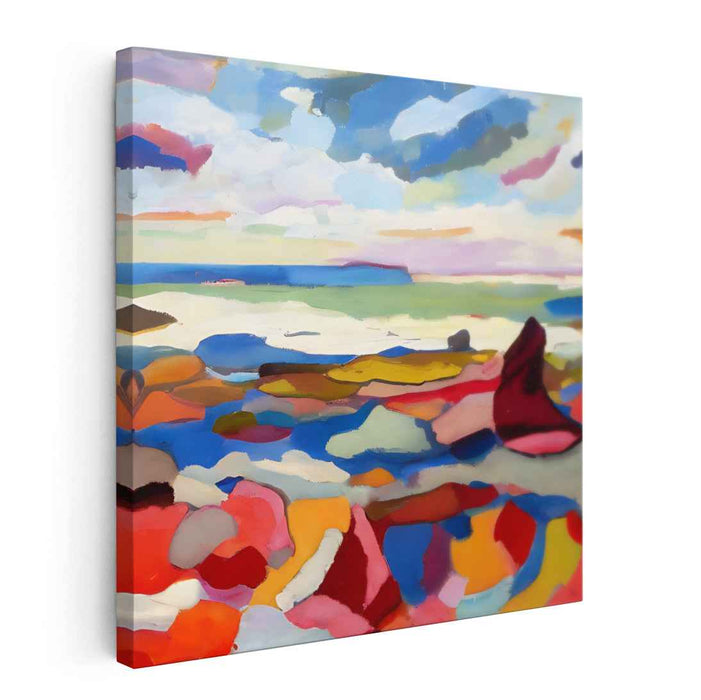 Abstract Rocky Beach #083