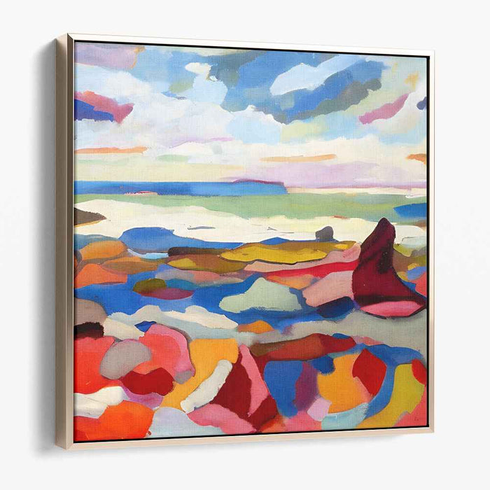 Abstract Rocky Beach #083