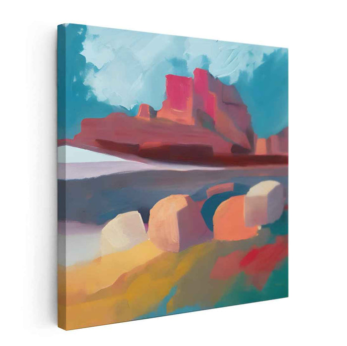 Abstract Rocky Beach #091