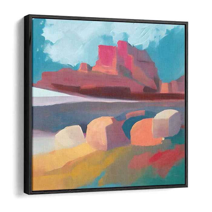 Abstract Rocky Beach #091