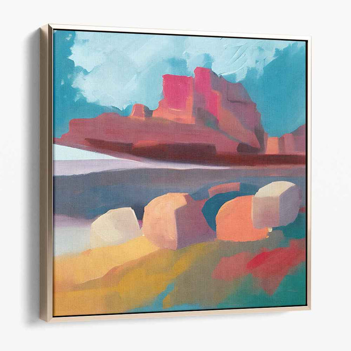 Abstract Rocky Beach #091