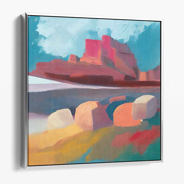 Abstract Rocky Beach #091