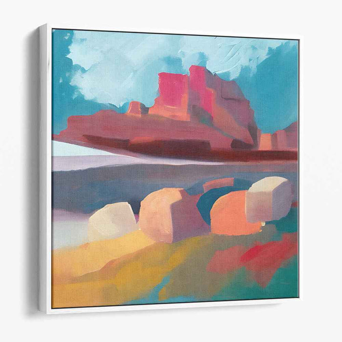 Abstract Rocky Beach #091