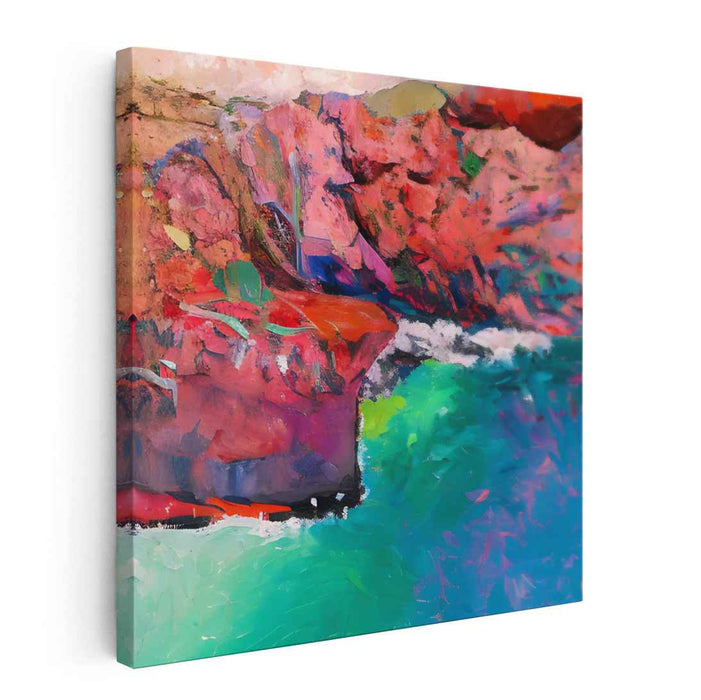 Abstract Rocky Beach #104