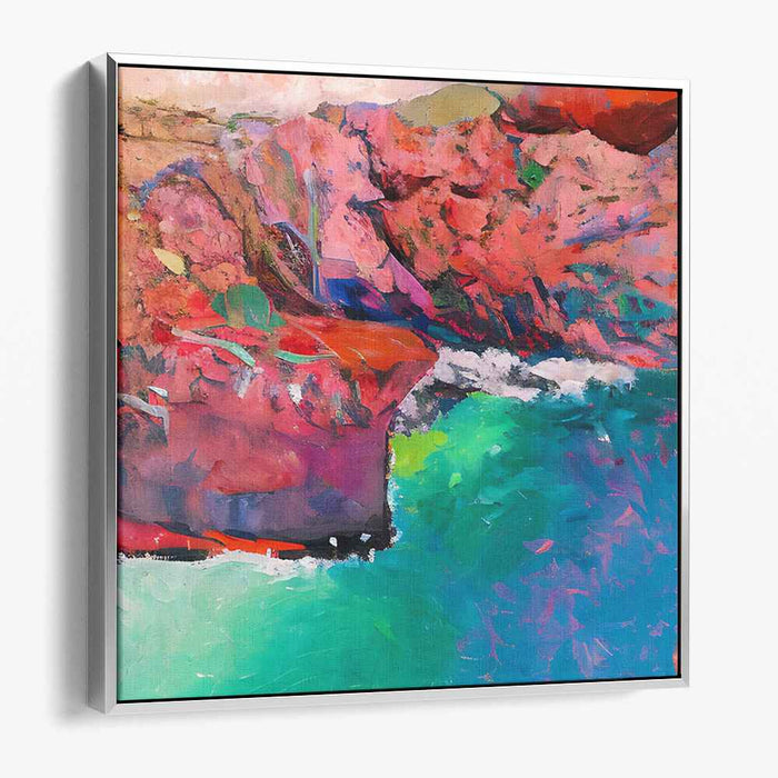 Abstract Rocky Beach #104