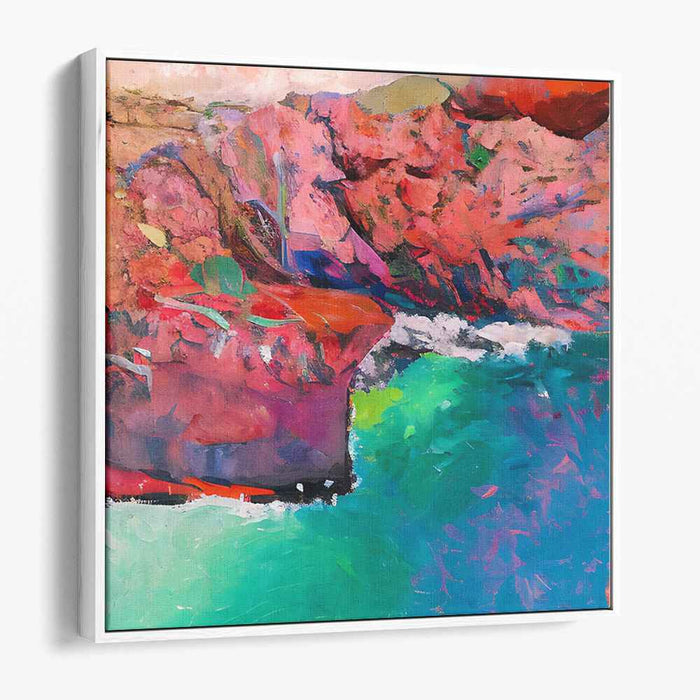 Abstract Rocky Beach #104