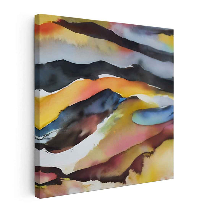 Abstract Rocky Beach #107