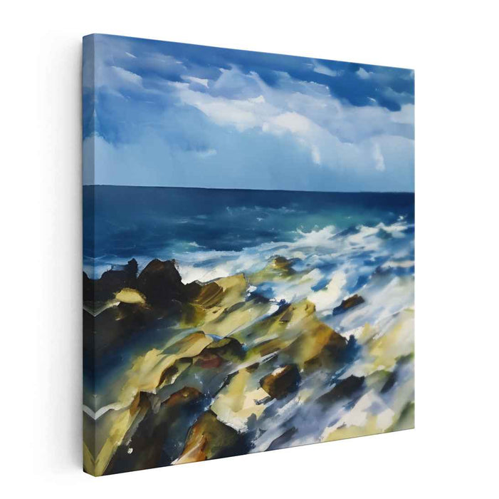 Abstract Rocky Beach #114