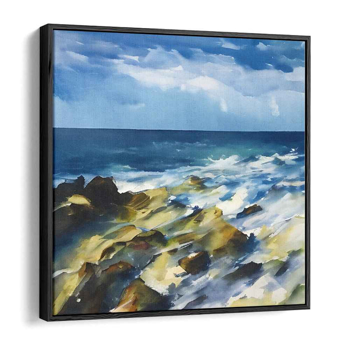 Abstract Rocky Beach #114