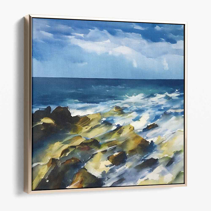 Abstract Rocky Beach #114