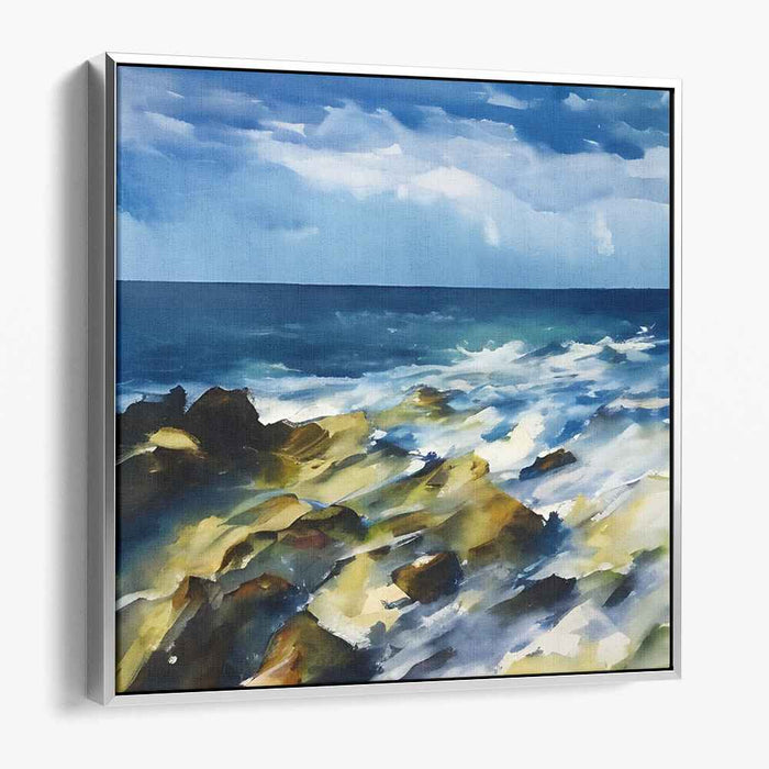 Abstract Rocky Beach #114