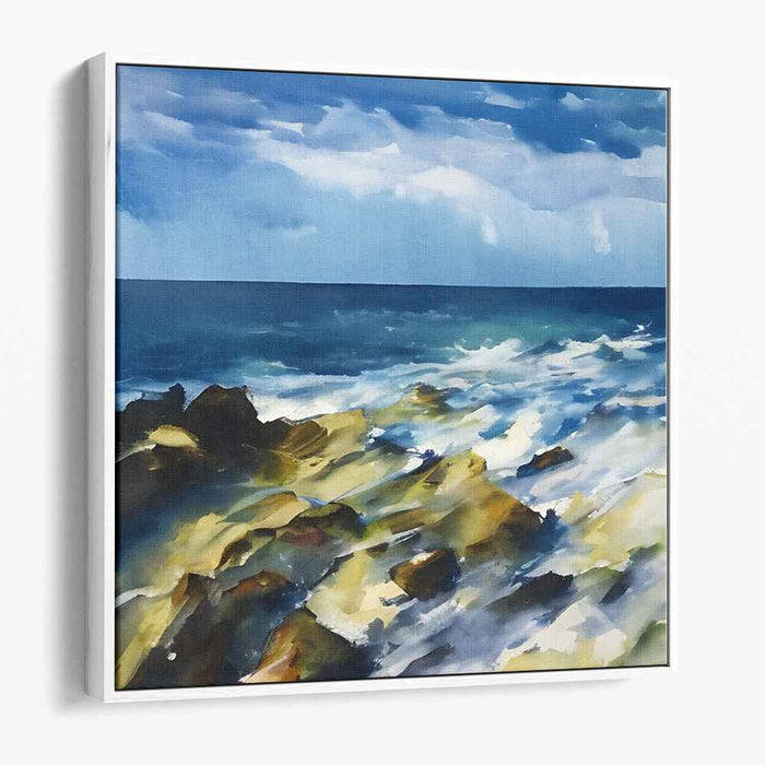 Abstract Rocky Beach #114